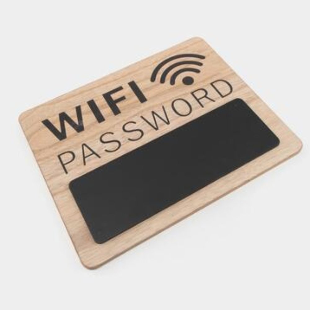 WiFi PW Sign - Picture 2 of 2